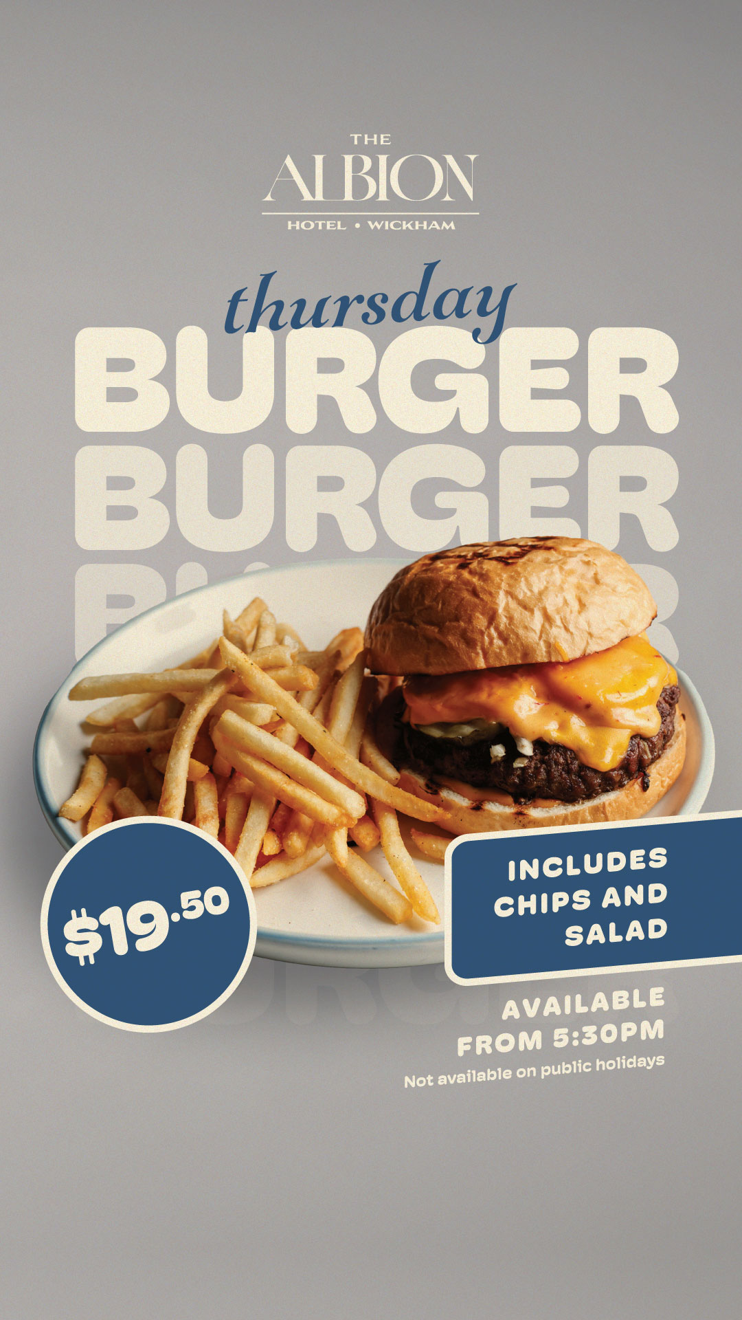 Thursday Burgers