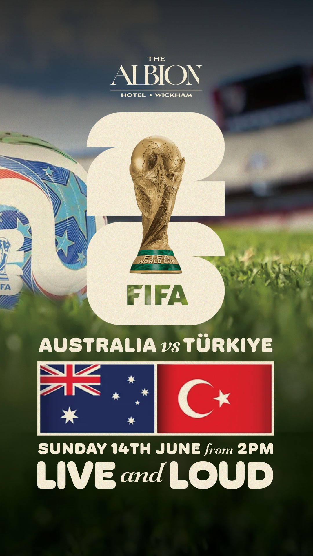 FIFA World Cup: Australia VS Türkiye