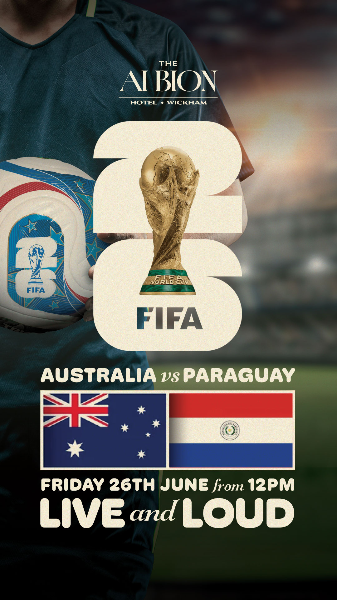 FIFA World Cup: Paraguay VS Australia