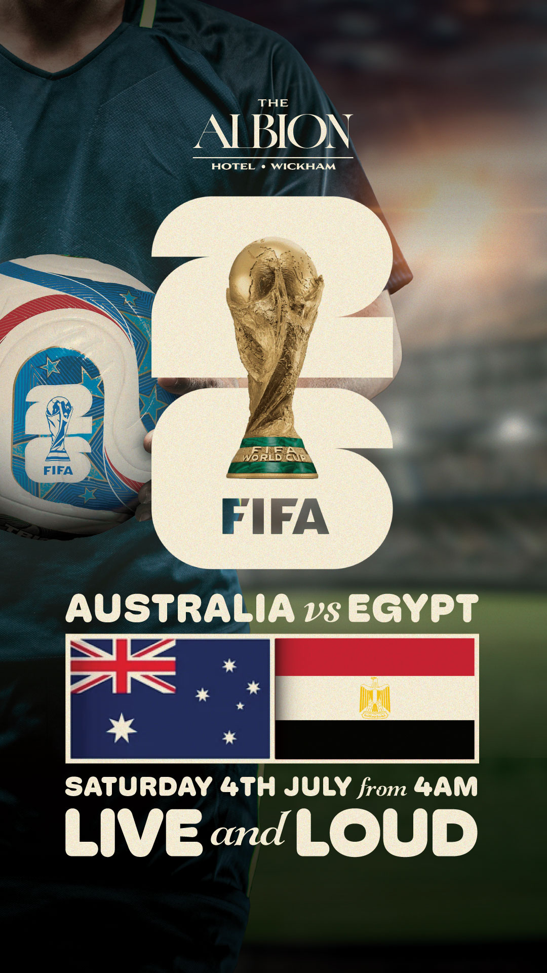 FIFA World Cup: Australia vs Egypt