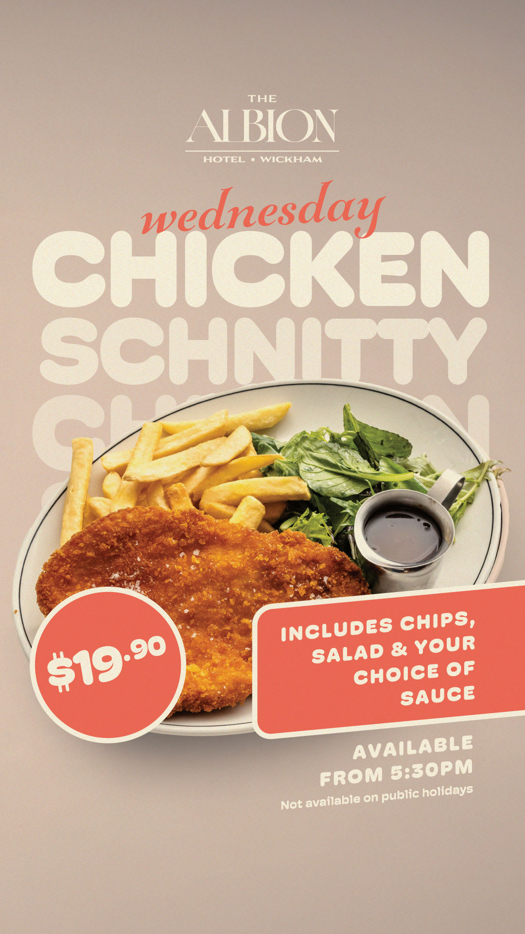 Wednesday Chicken Schnitty
