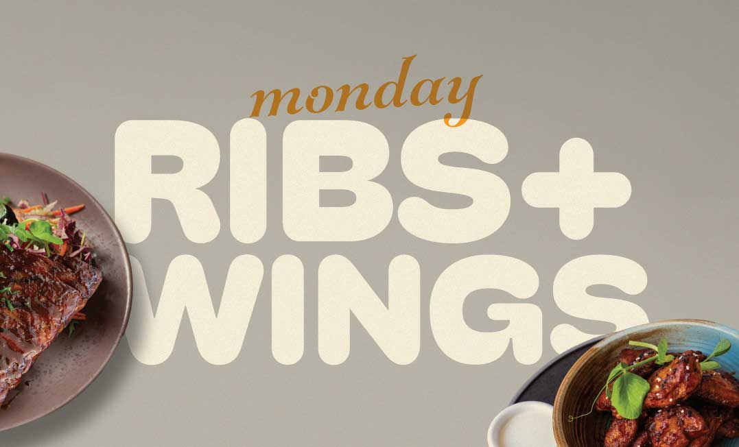 Monday Ribs & Wings