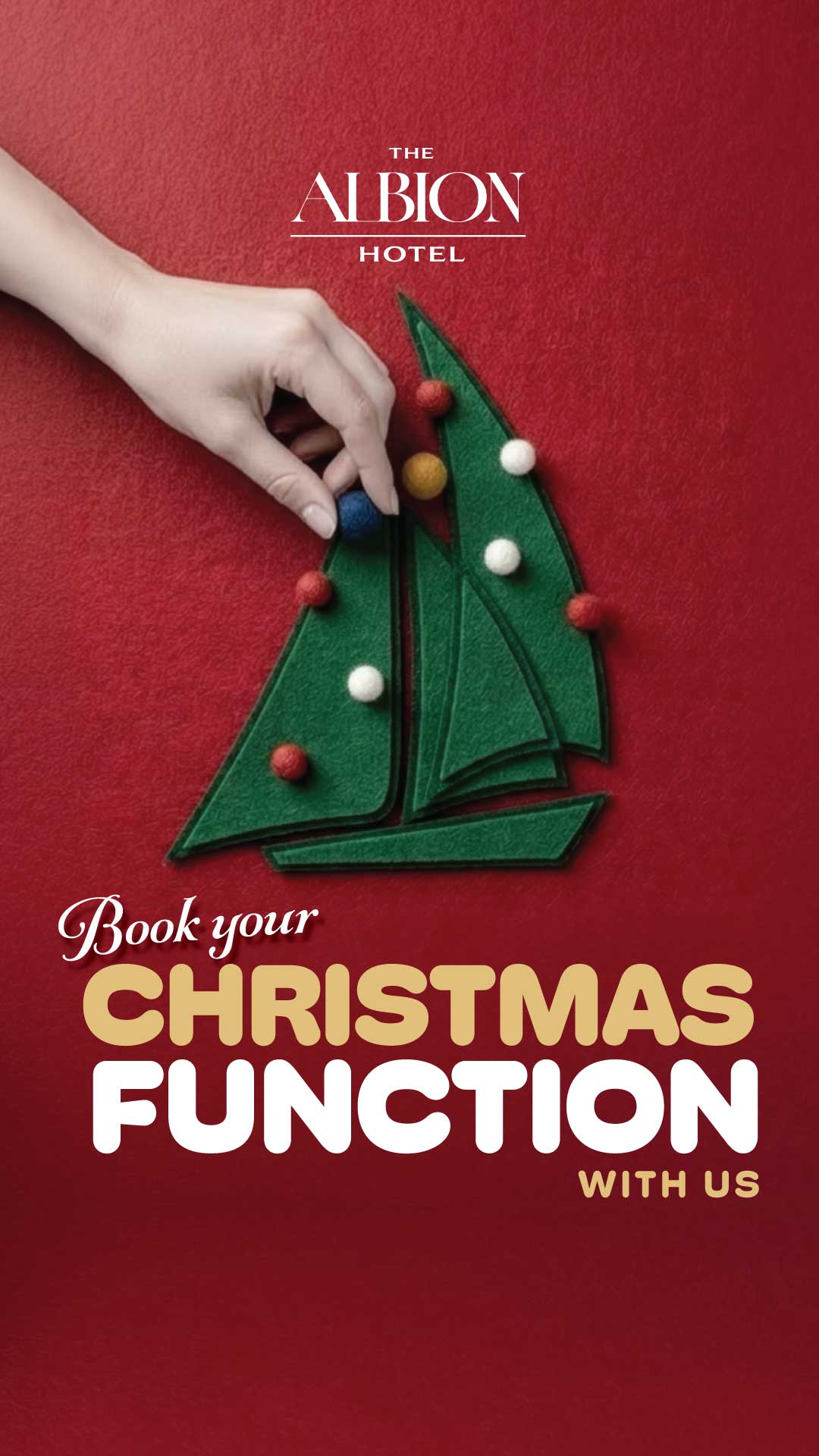 Book Your Christmas Function With Us!