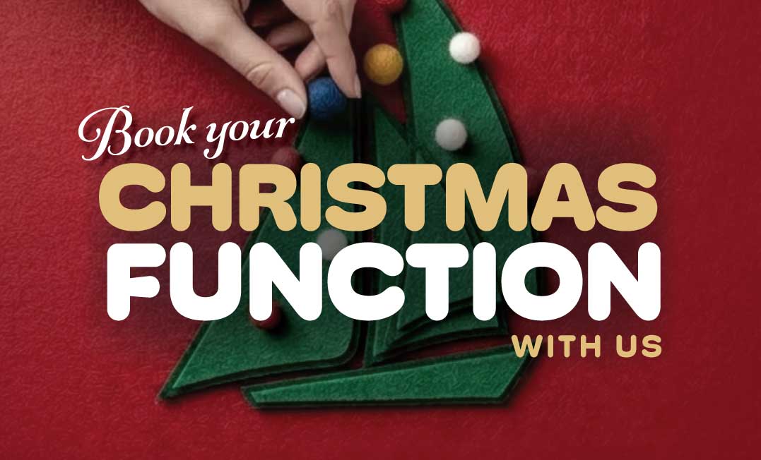 Book Your Christmas Function With Us!