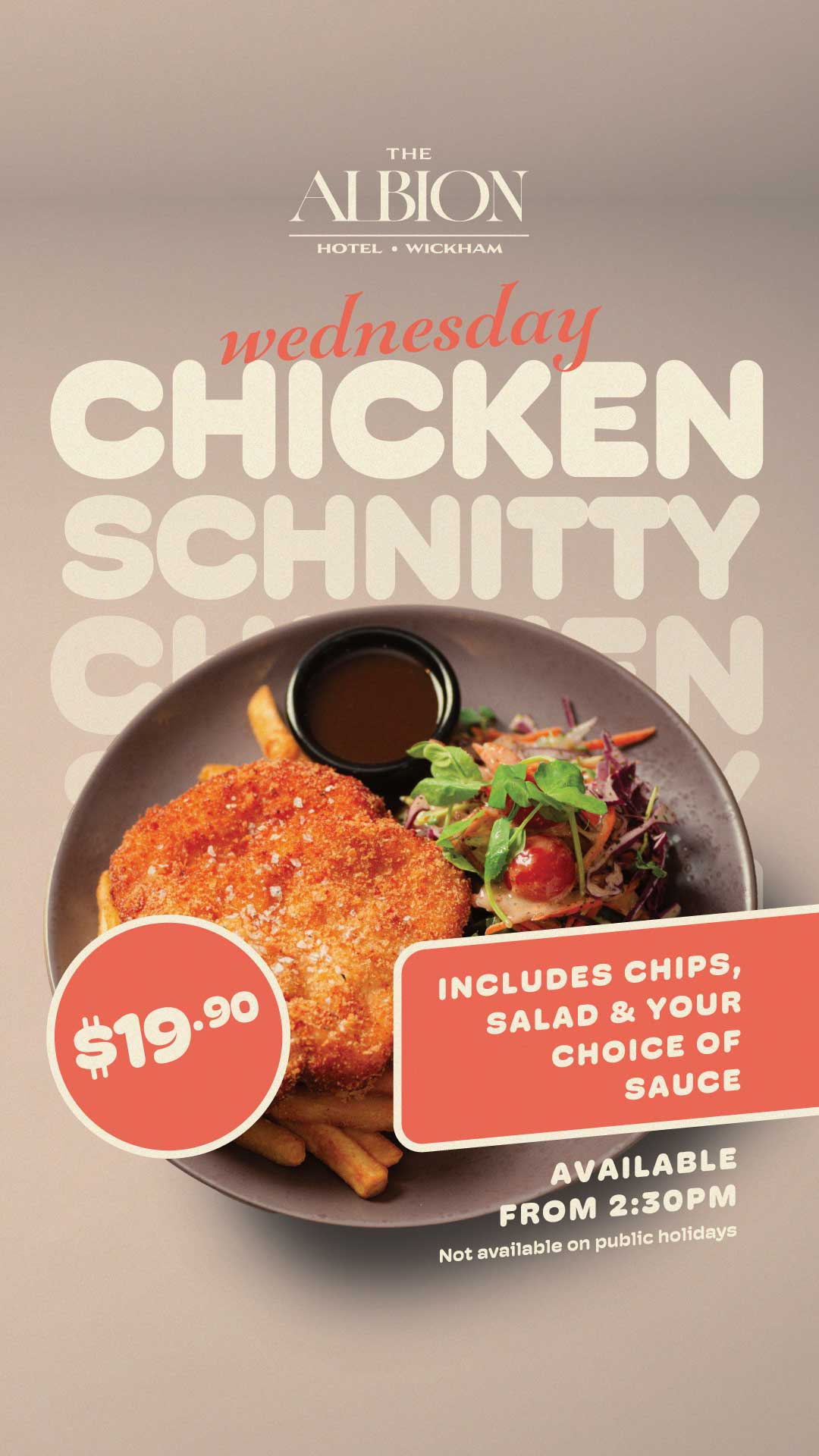 Wednesday Chicken Schnitty