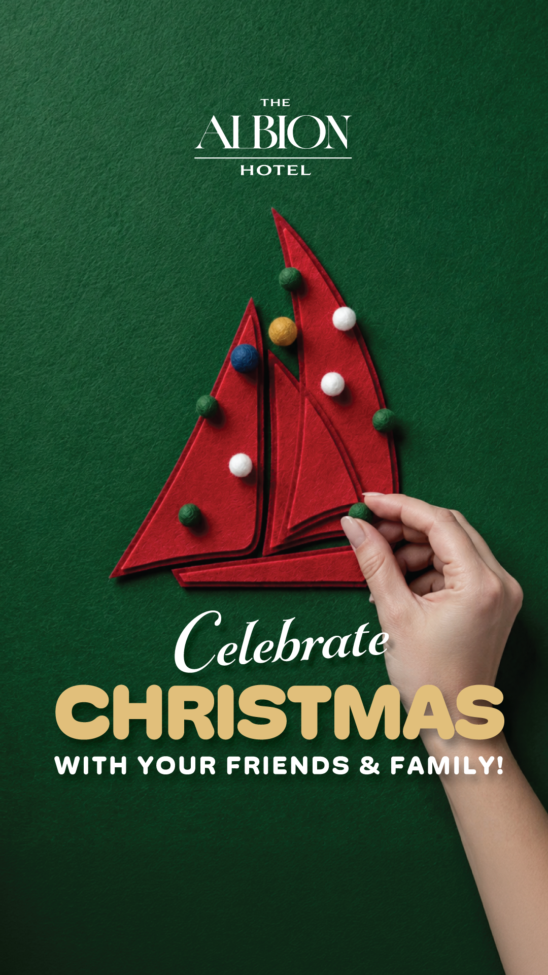 Celebrate Christmas With Your Friends & Family!