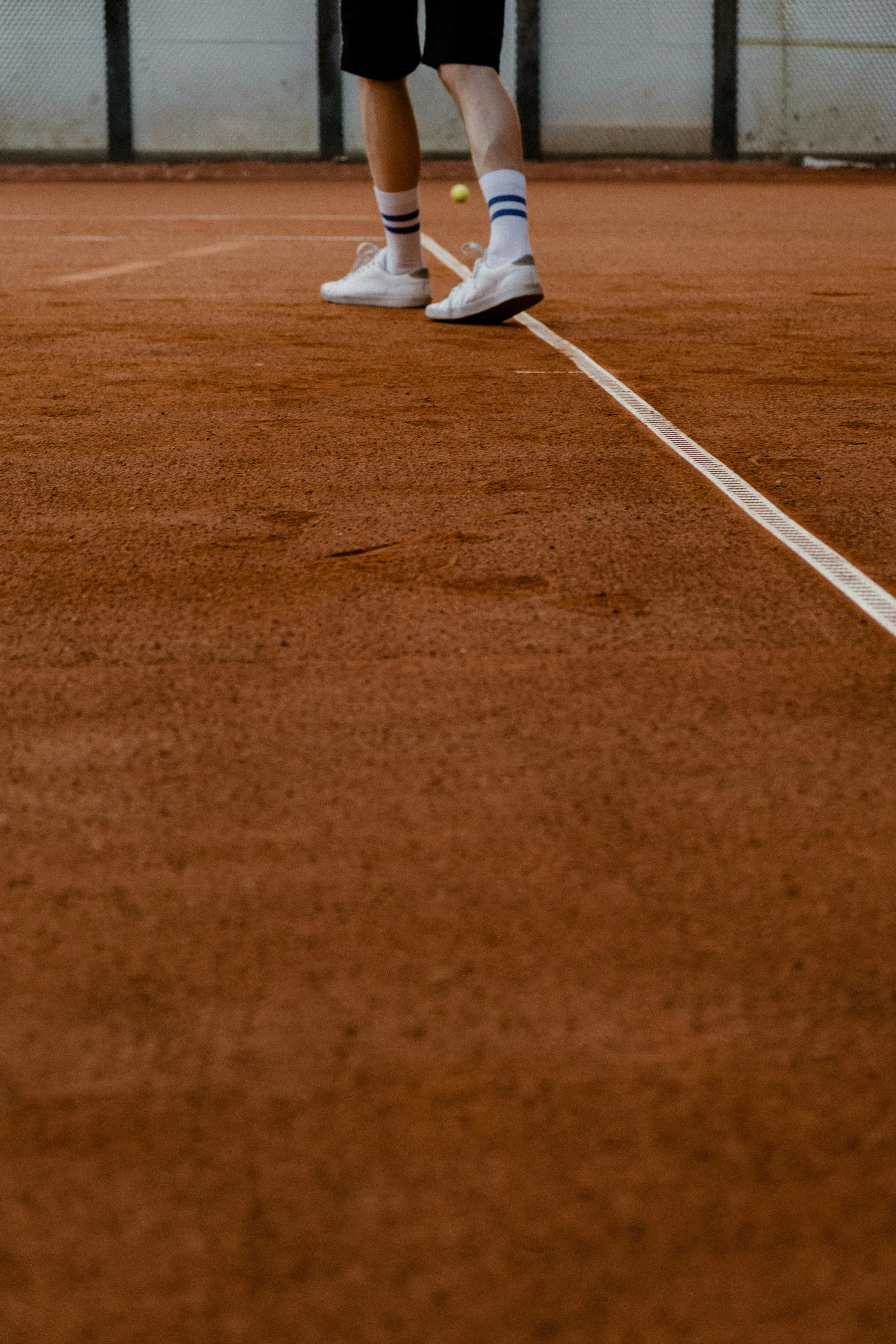 Man Playing on the Court