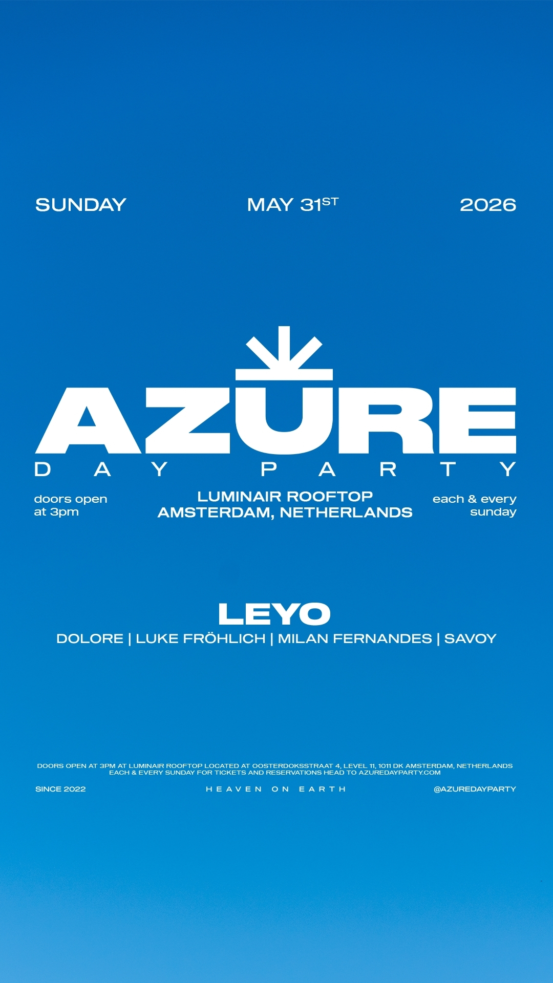Azure Day Party 31.5