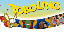 Buntes Logo von Tobolino.