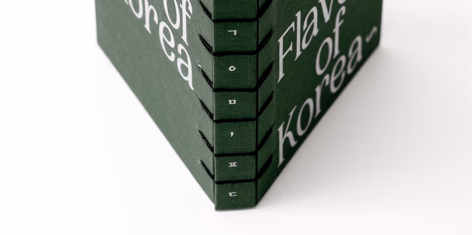 A spine of the cookbook.