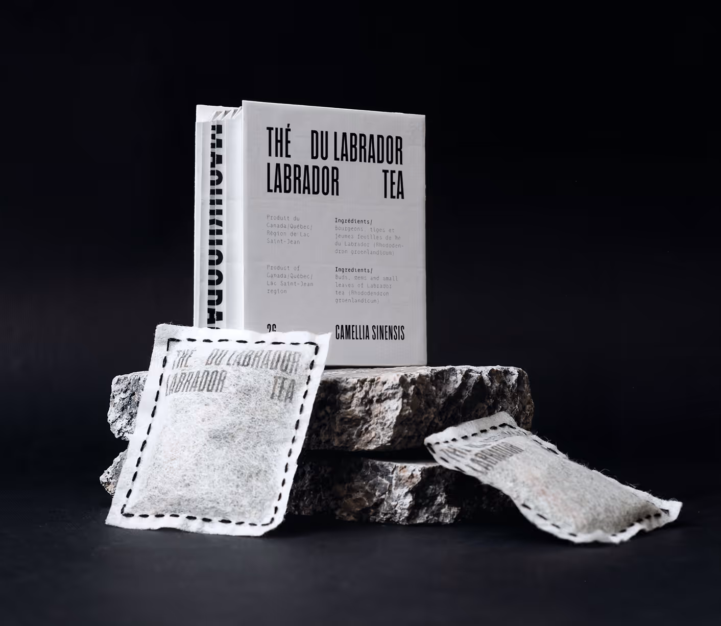 An artifact shot of the tea packaging.