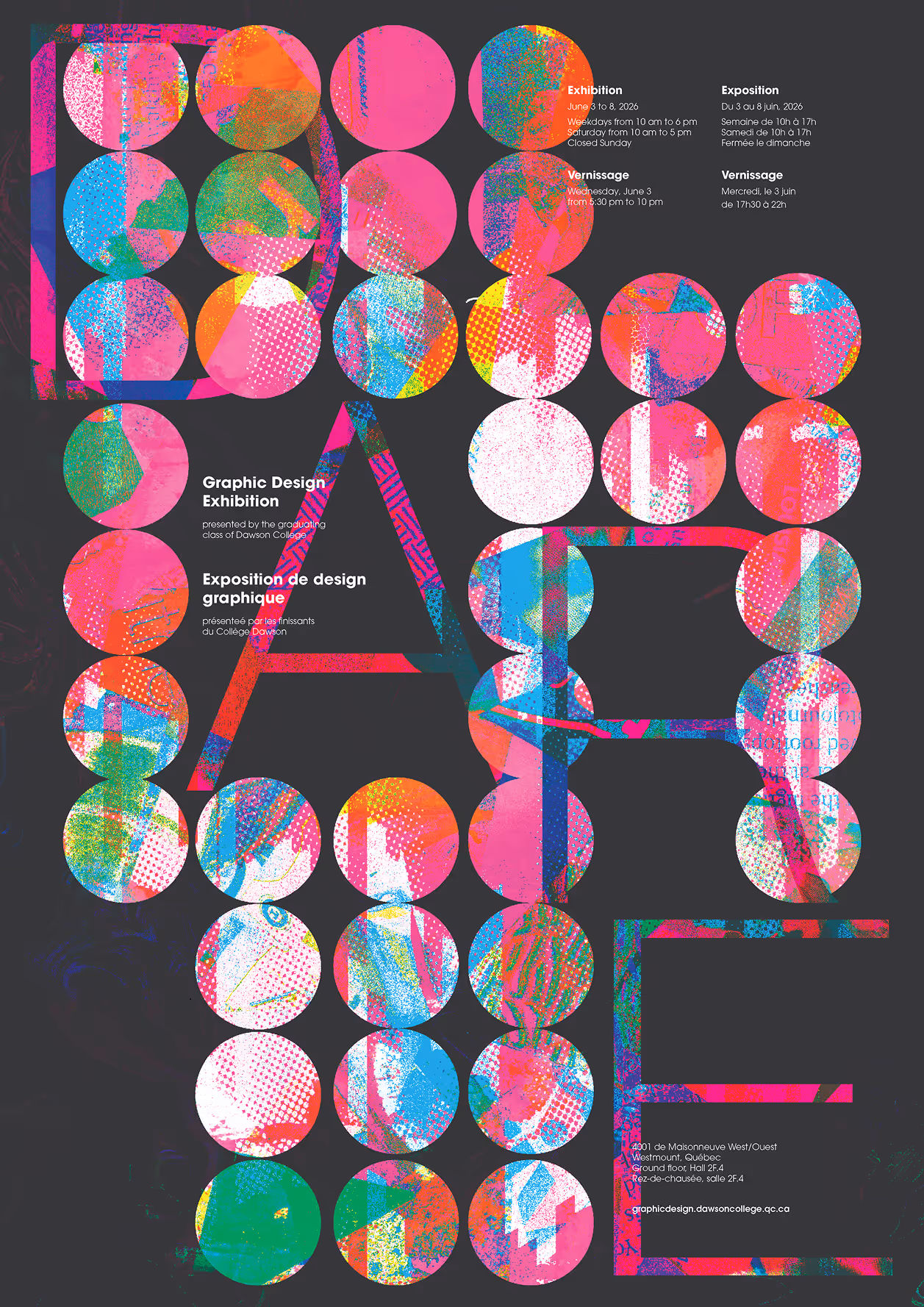Dawson exhibition poster