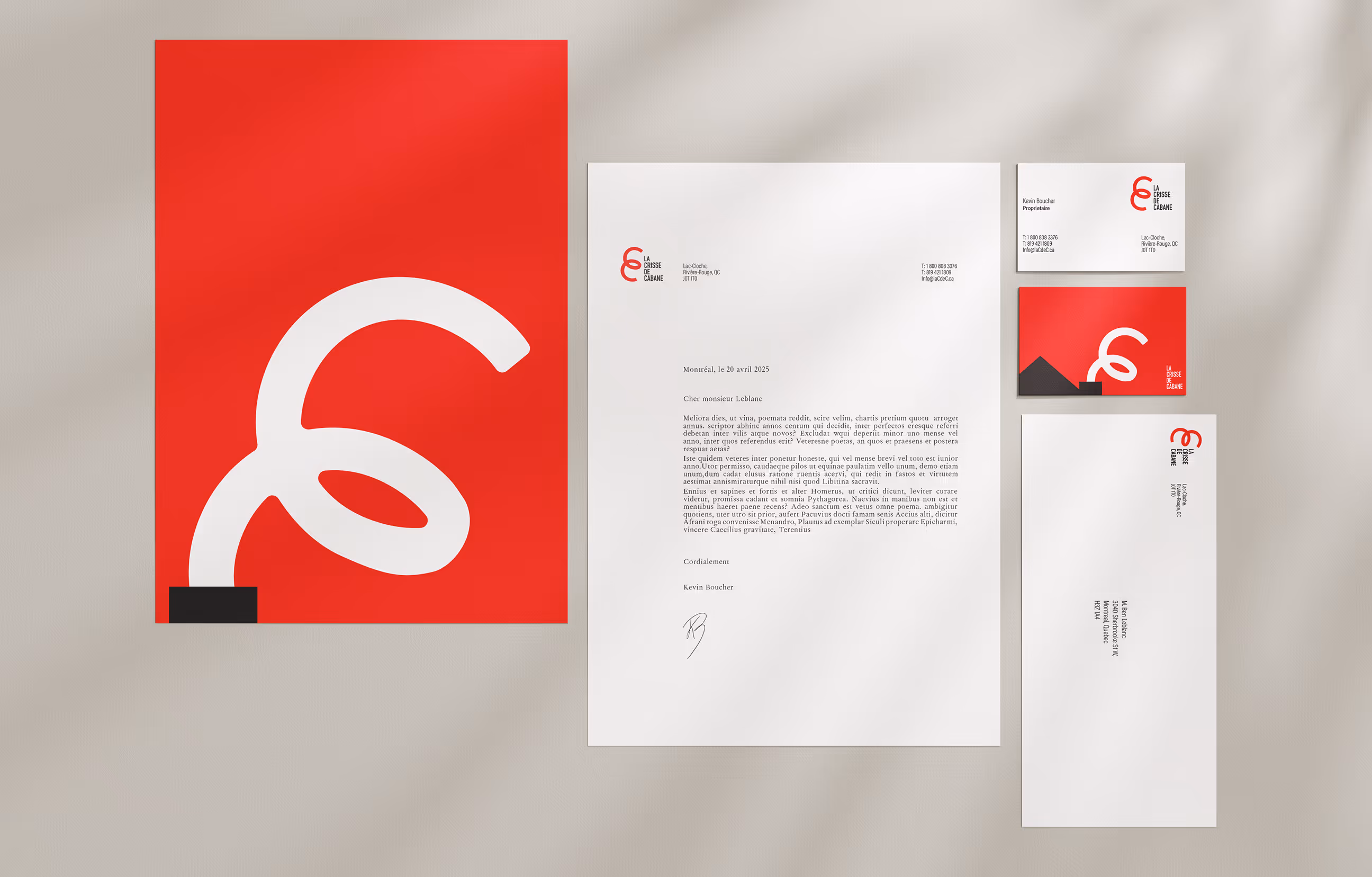 stationary for la crisse de cabane