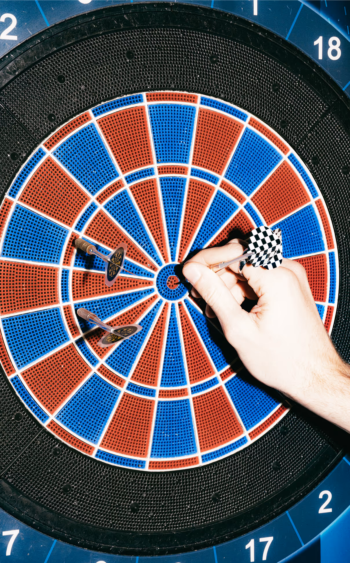 Photo credit death to stock, Augustin Farias. Dart board