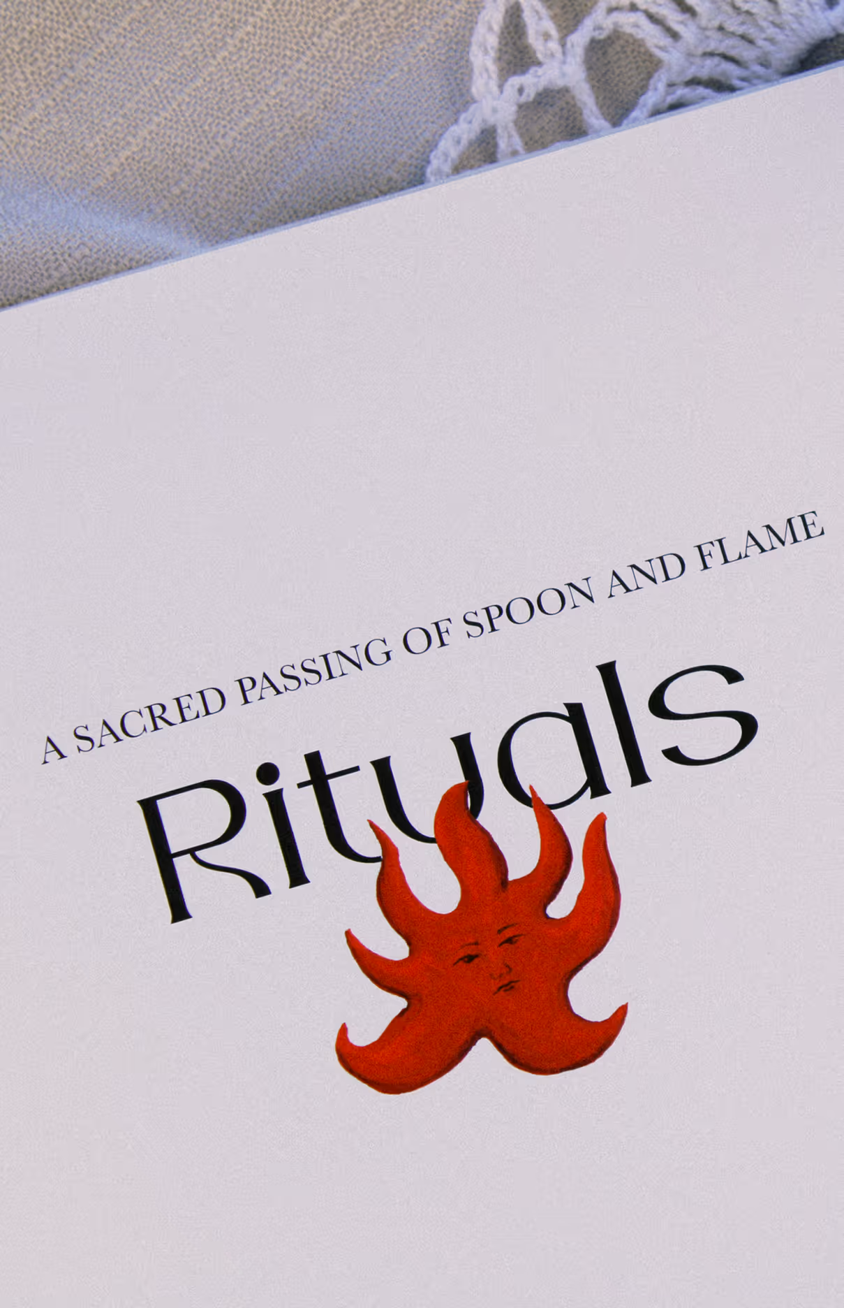 Close up of the inside cover