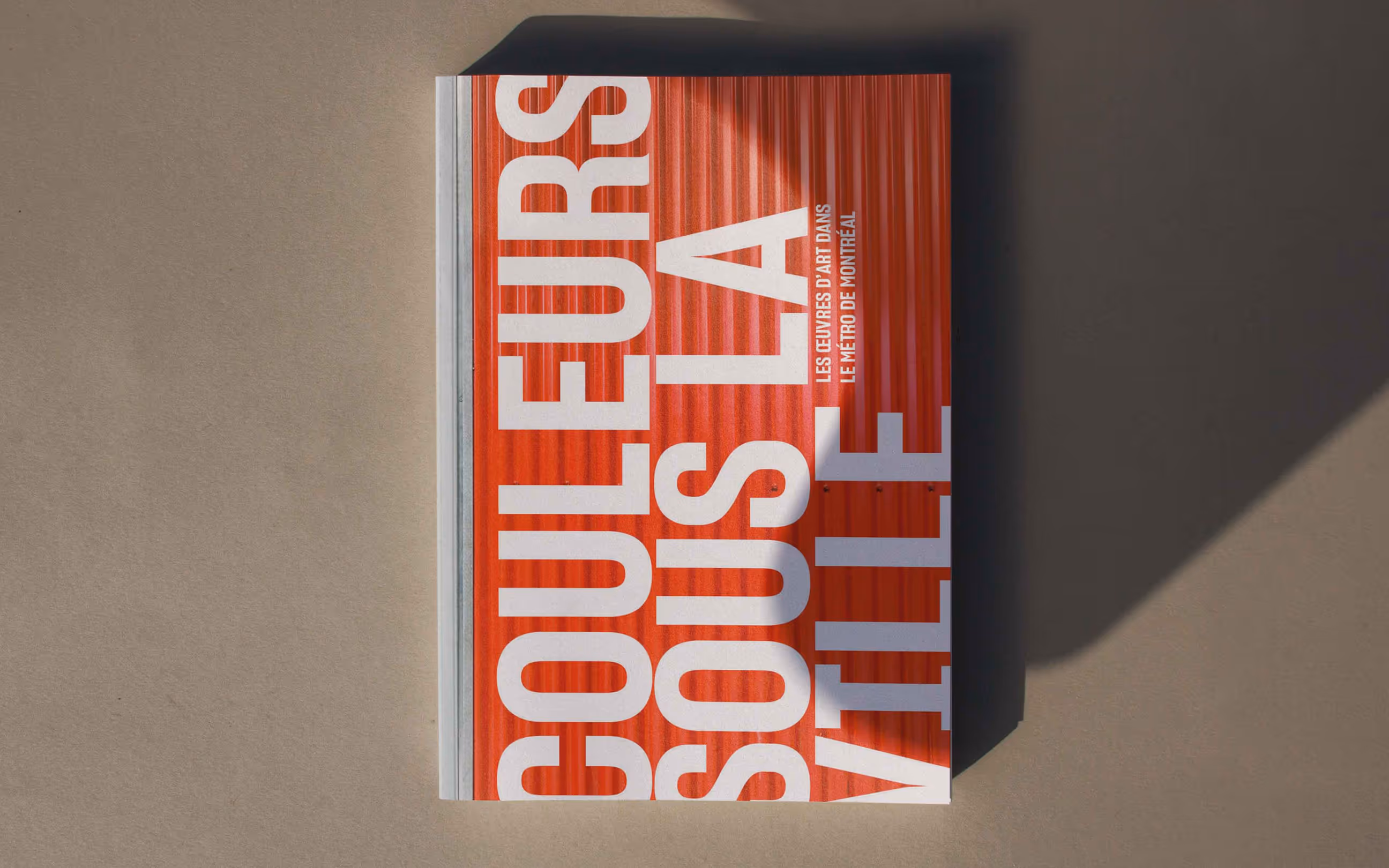 Image of the cover of couleur sous la ville brochure