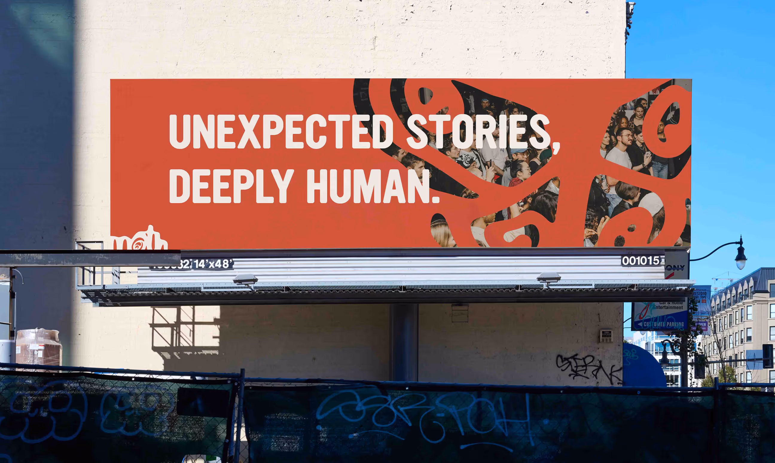 promotional billboard for the moth