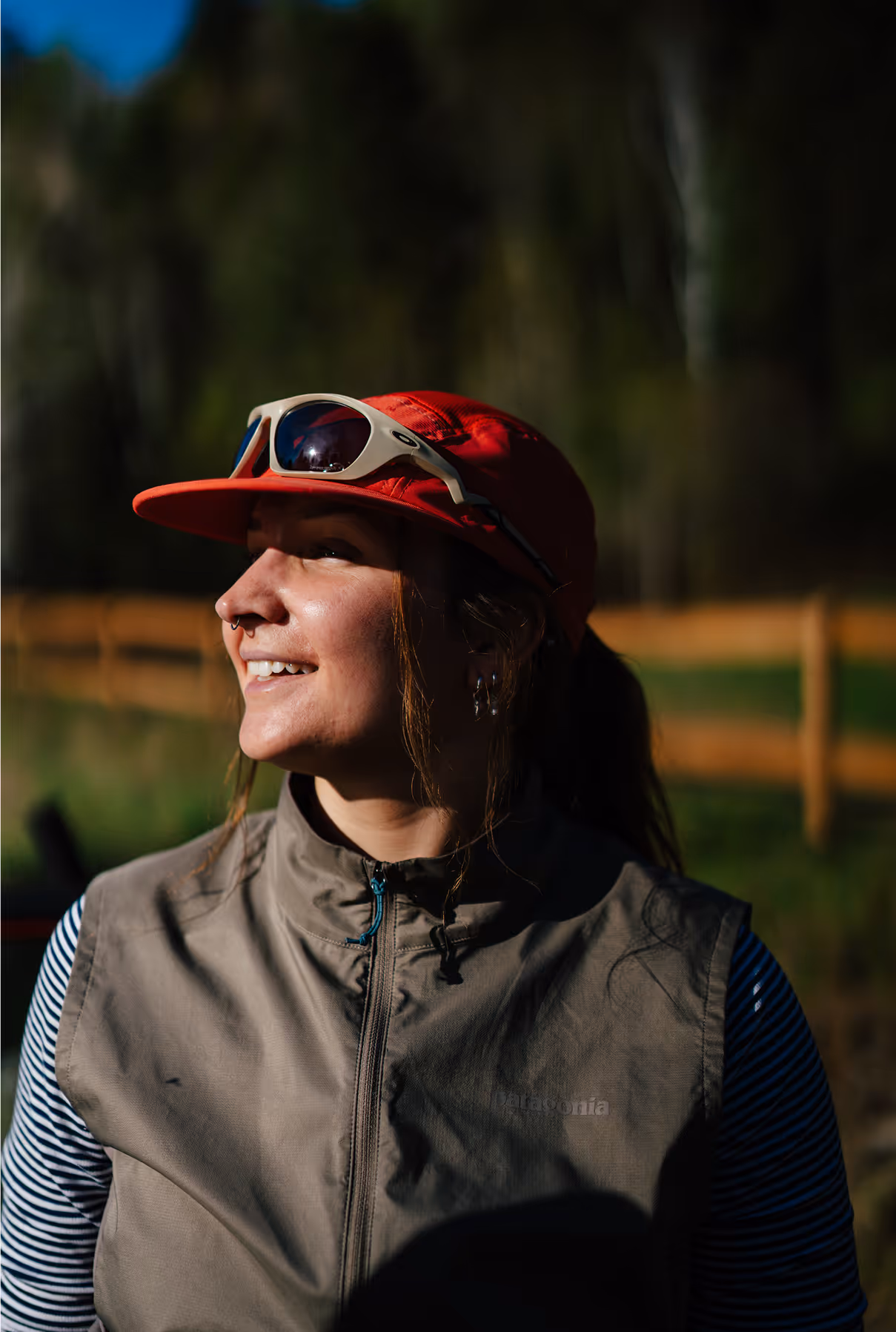 Image of woman smiling. Photo credit Felix Burke.