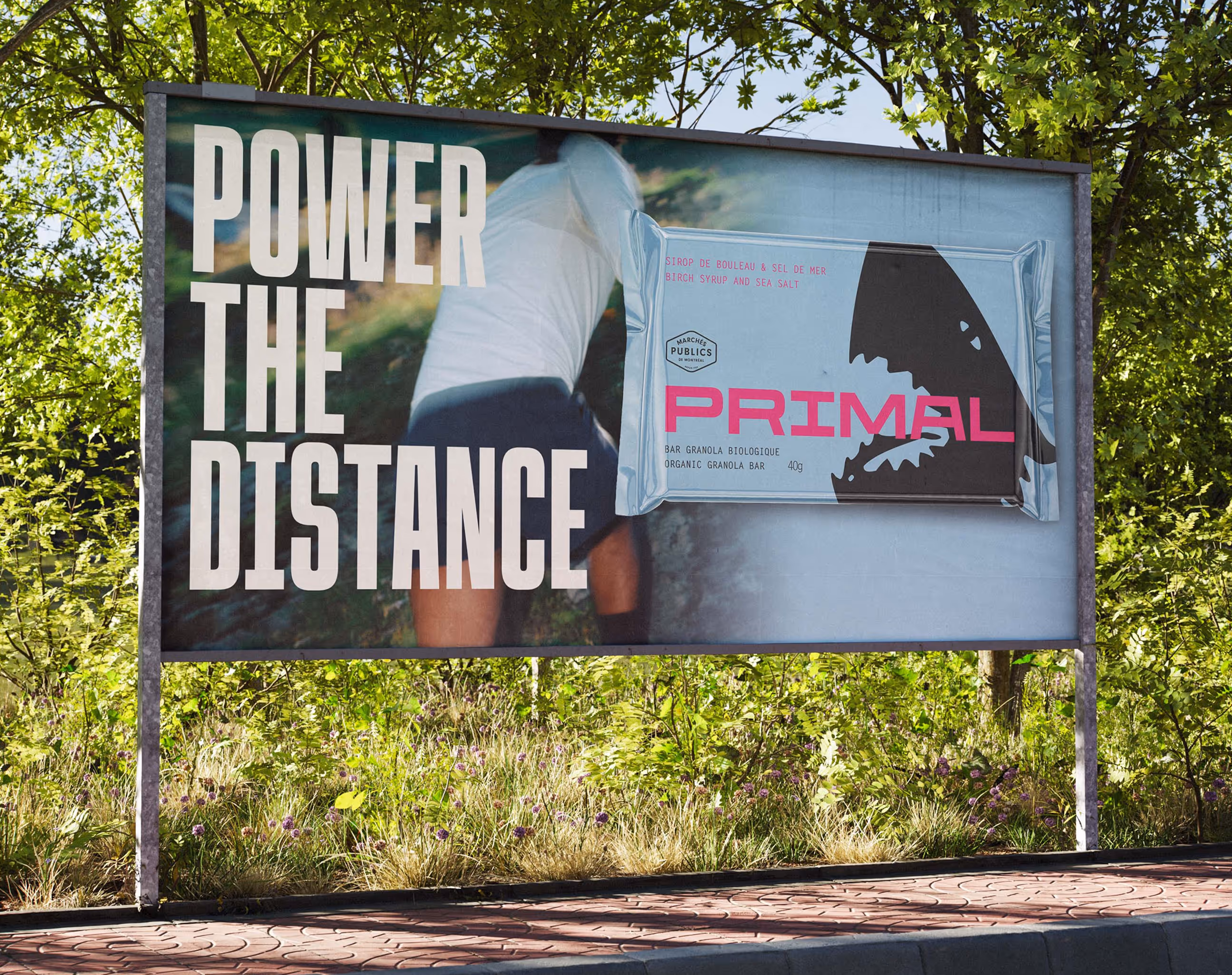 Promotional billboard for Primal