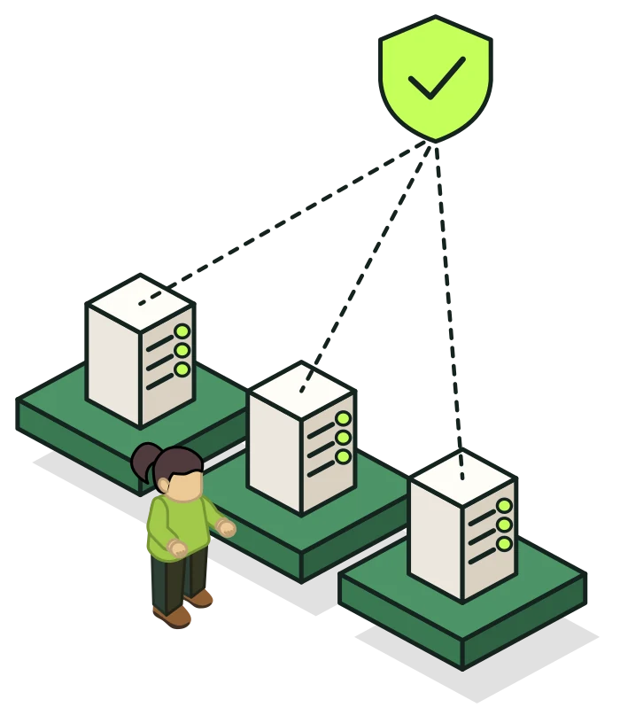 Managed service provider illustration