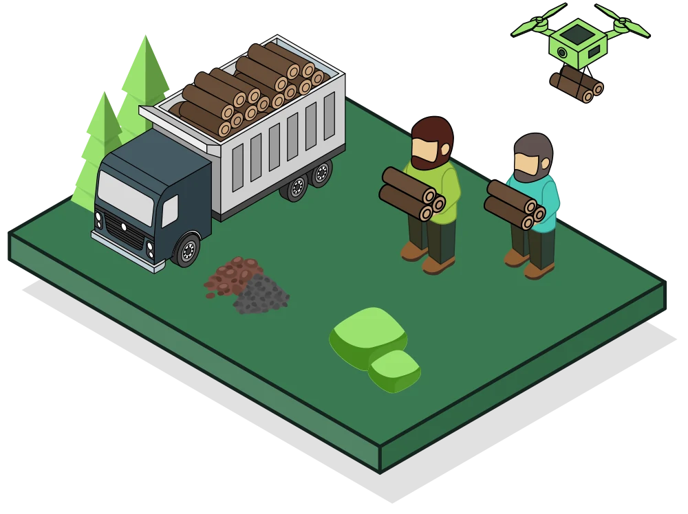 Consultancy and systems integrator illustration