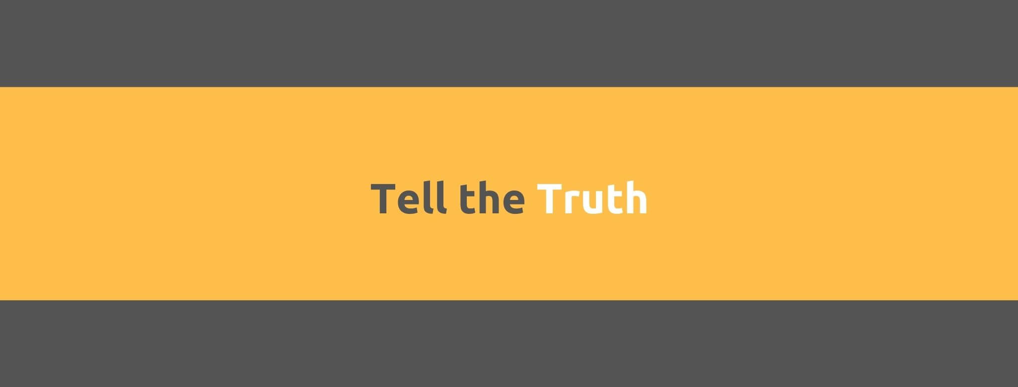Tell the Truth - 25 Rules for Great Customer Service - Replyco Helpdesk Software for eCommerce