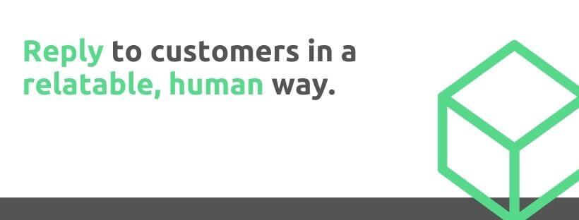 Be relatable - Replyco Helpdesk Software for eCommerce