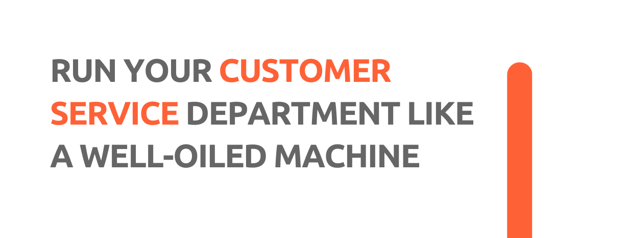 Properly run your eCommerce department  -Replyco Helpdesk Software for eCommerce