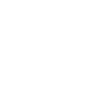 Two white check marks inside a white circle on a black background.