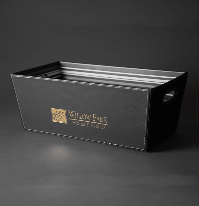 Custom speciality wooden wine crate - distillpack.com