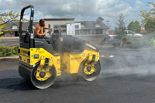 Expert asphalt paving services in Akron and beyond, delivering smooth, durable surfaces for every project.