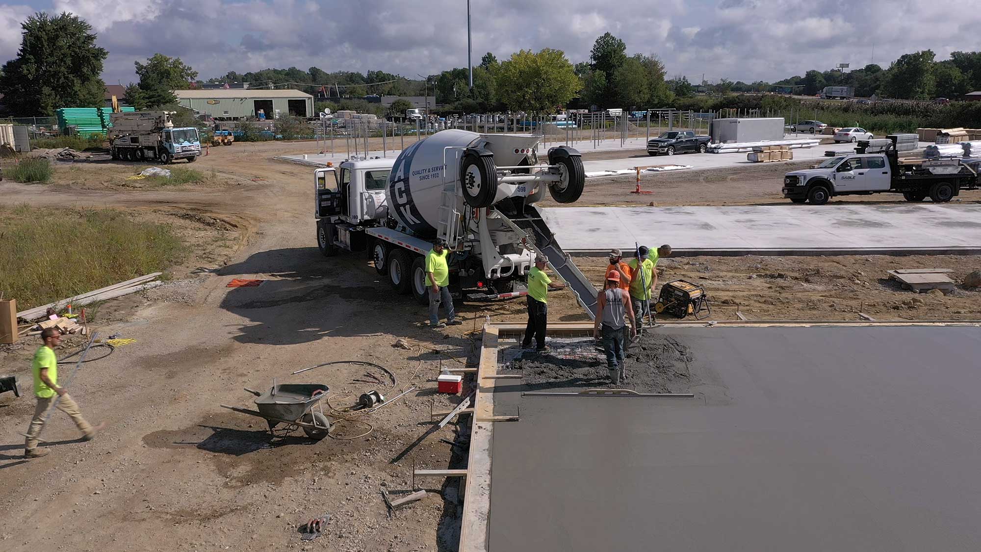 Sable Asphalt specializes in comercial concrete construction
