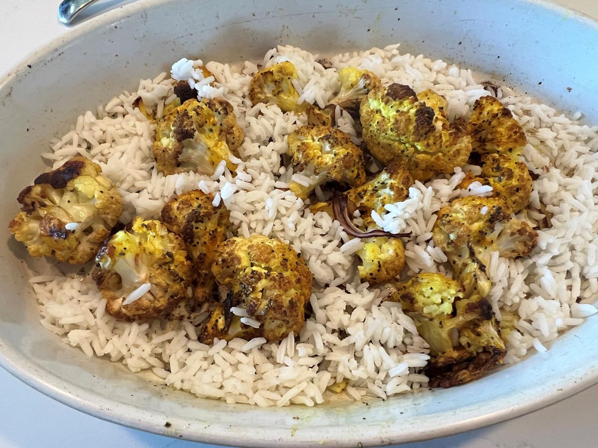 Roasted Cauliflower aka “Summer Cruise”