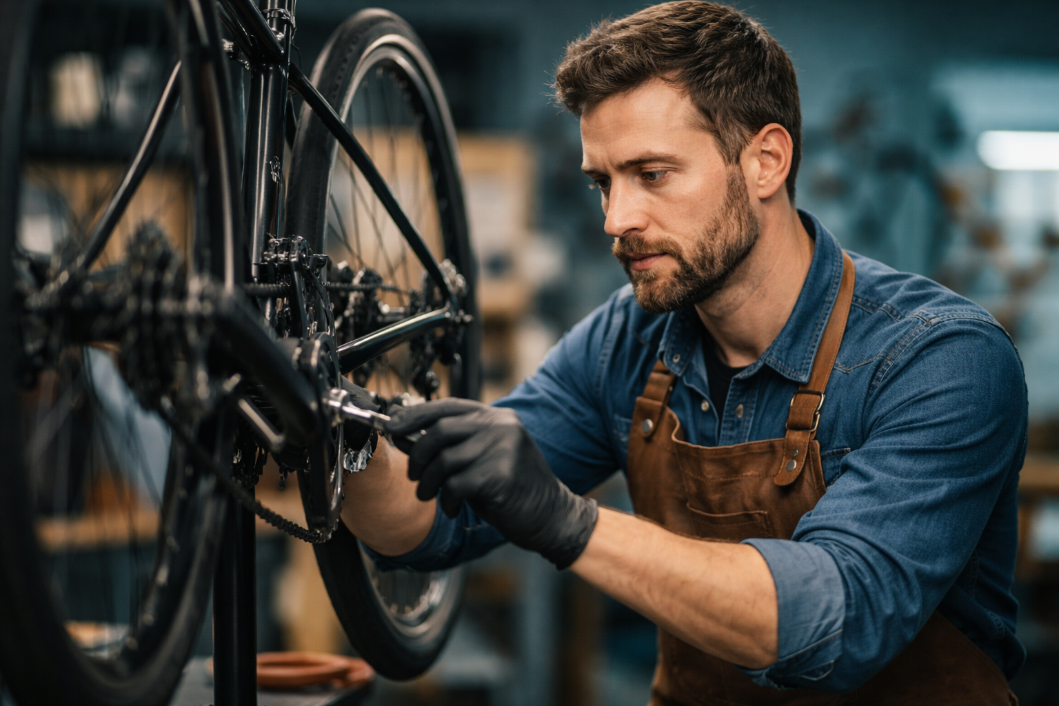 image of bike repair service