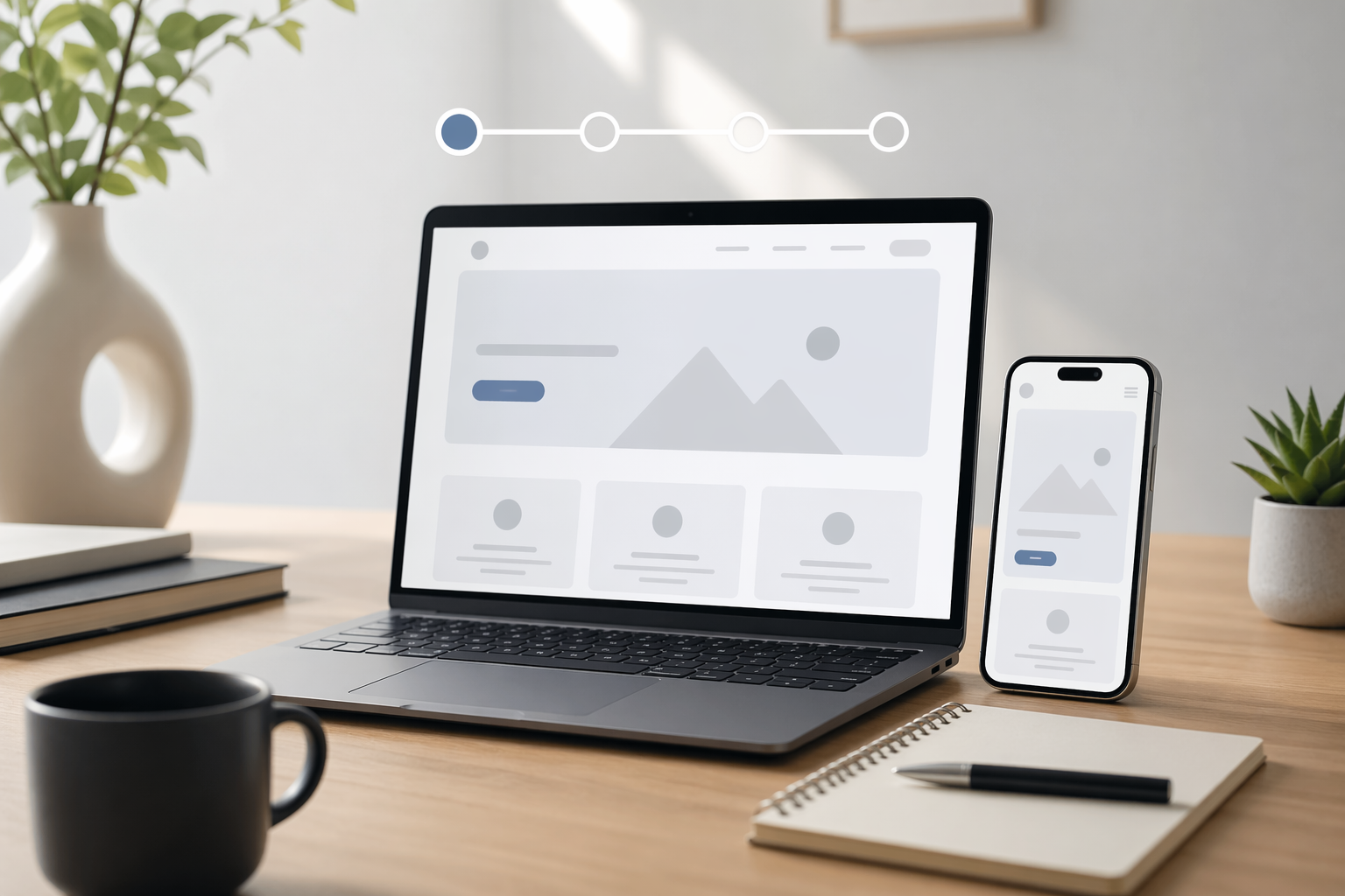 image of someone typing on a keyboard (for a b2b saas)