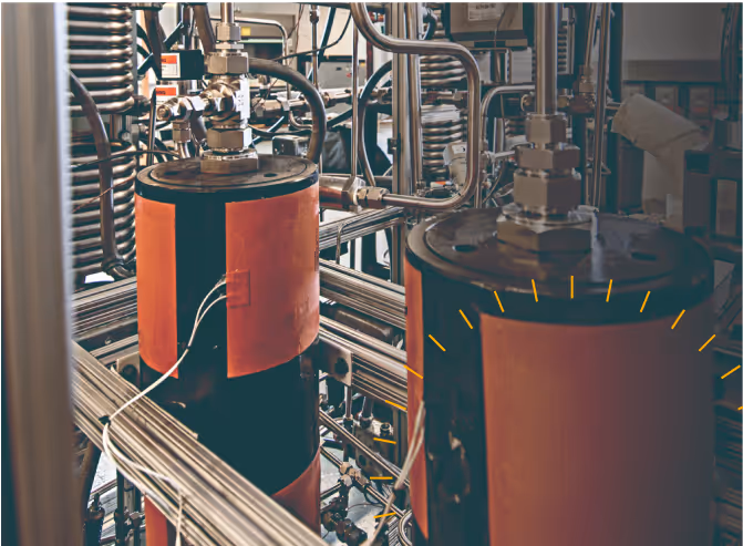 Close up of machinery