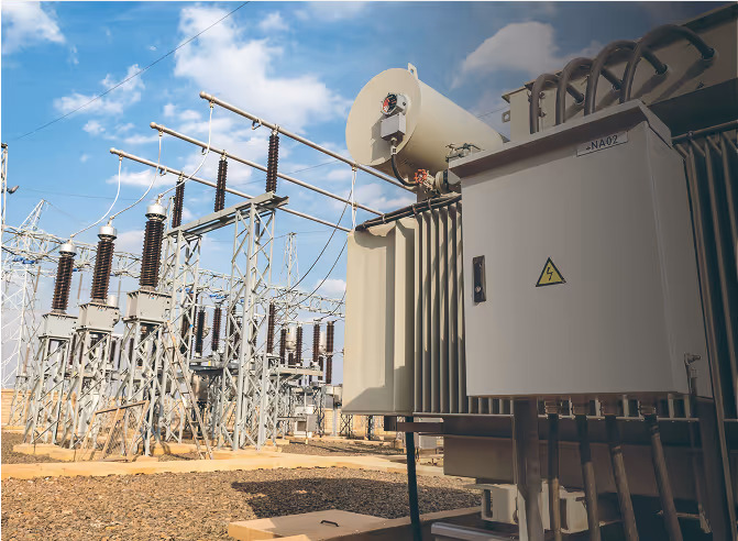 View of installation outside