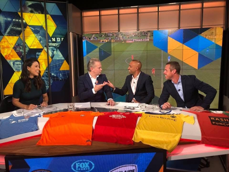 image of financial news broadcast