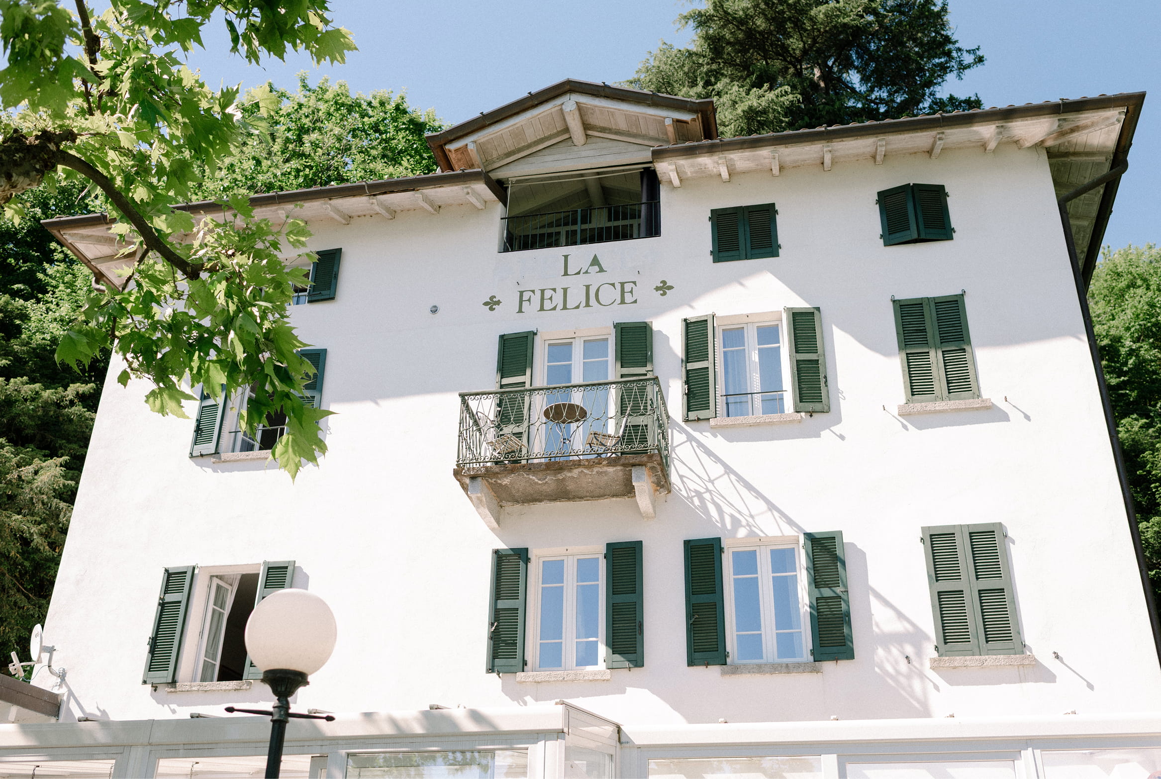 Villa La Felice overlooking Lake Como