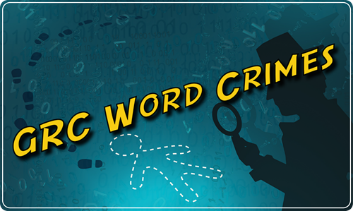 GRC Word Crimes banner