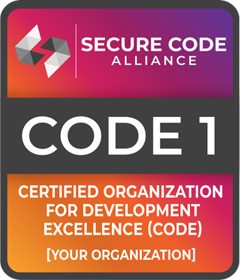 Certified Organization for Development Excellence (CODE) certification badge