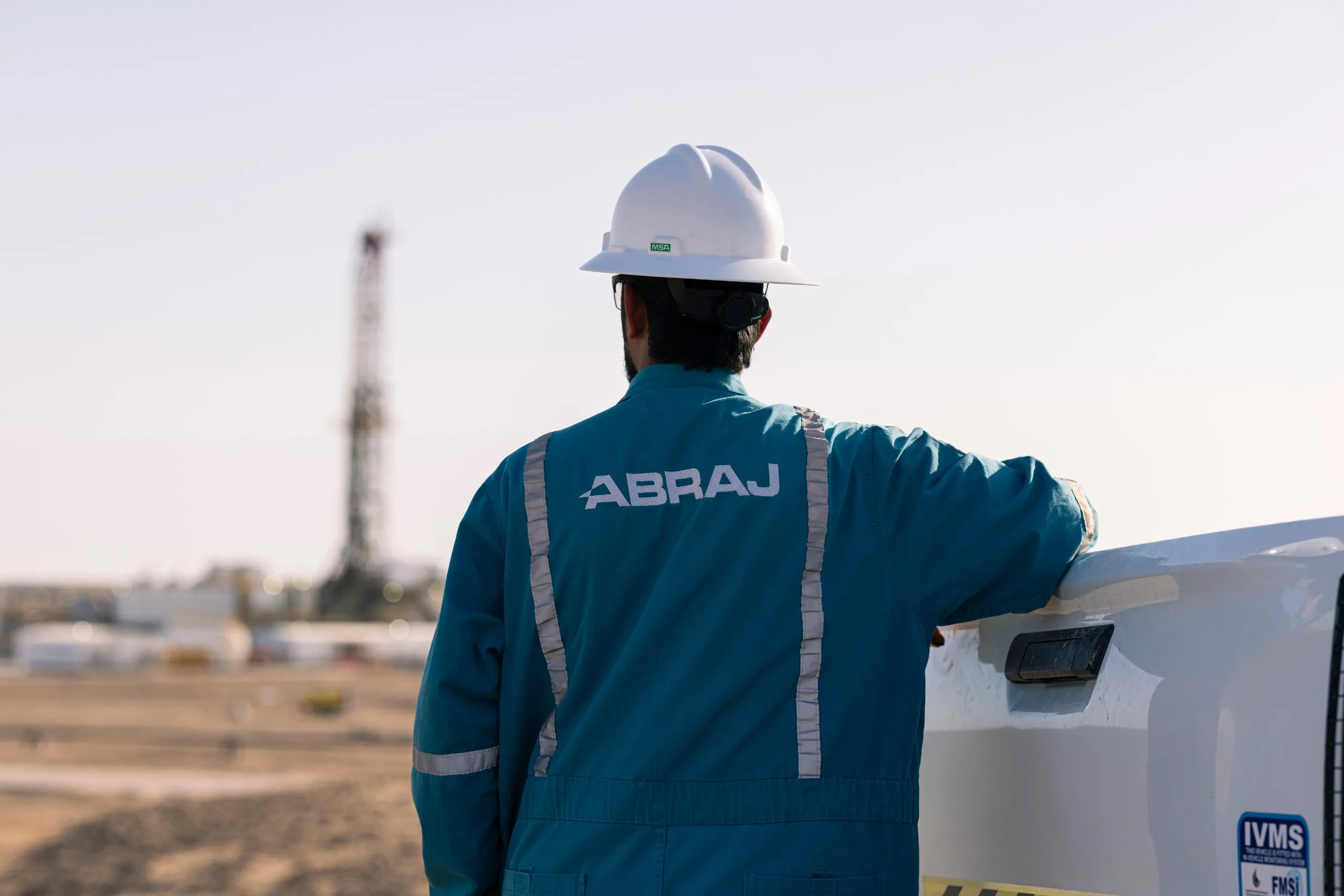 ABRAJ rig crew on site