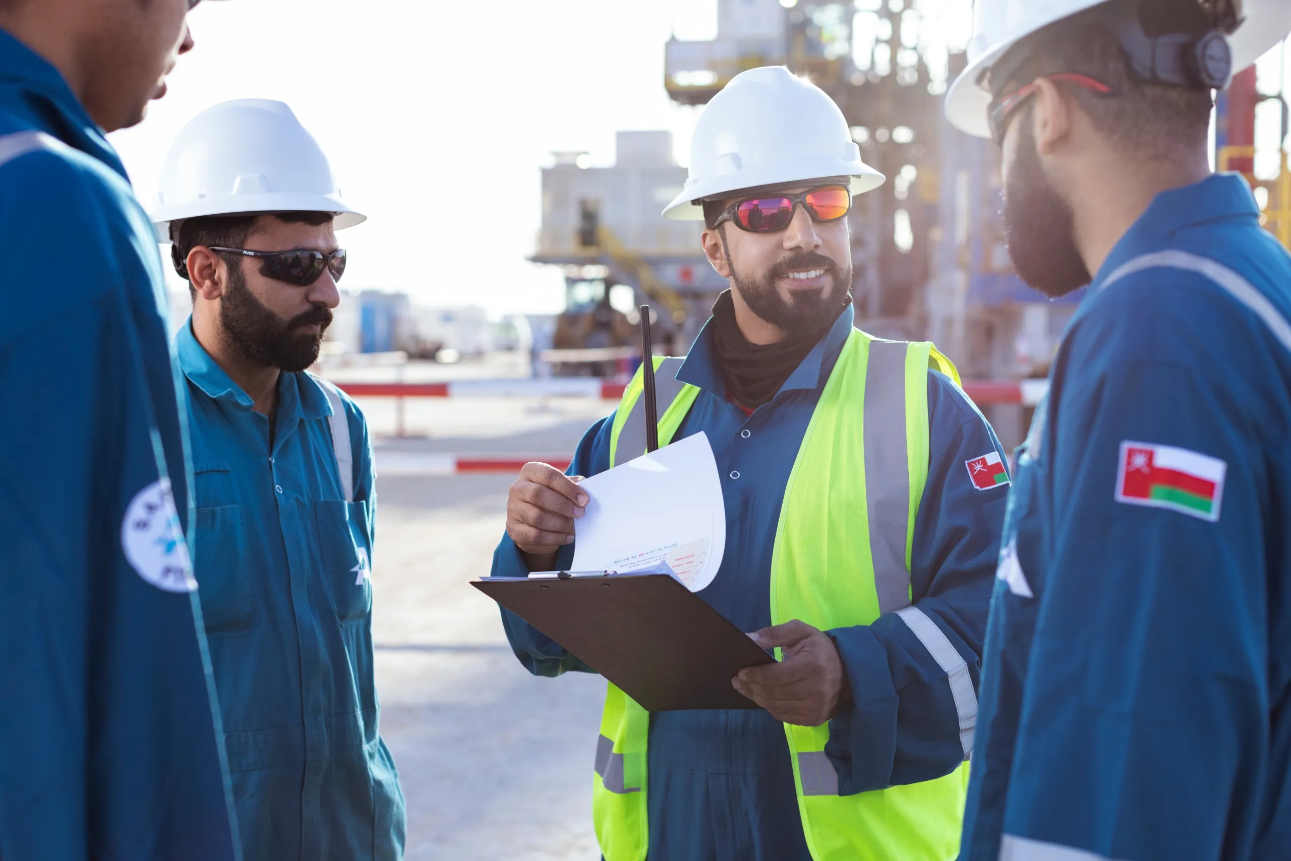 Omani senior management team at ABRAJ