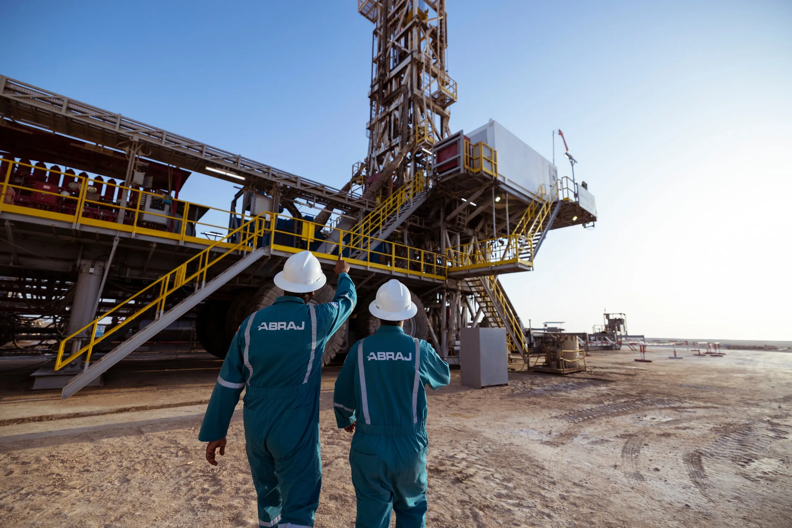 ABRAJ rig at work in Oman