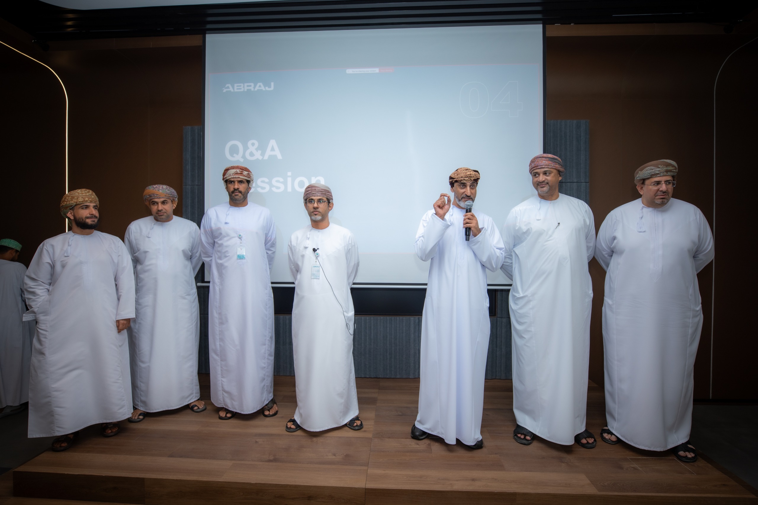 ABRAJ leadership at the Oman Sustainability Forum