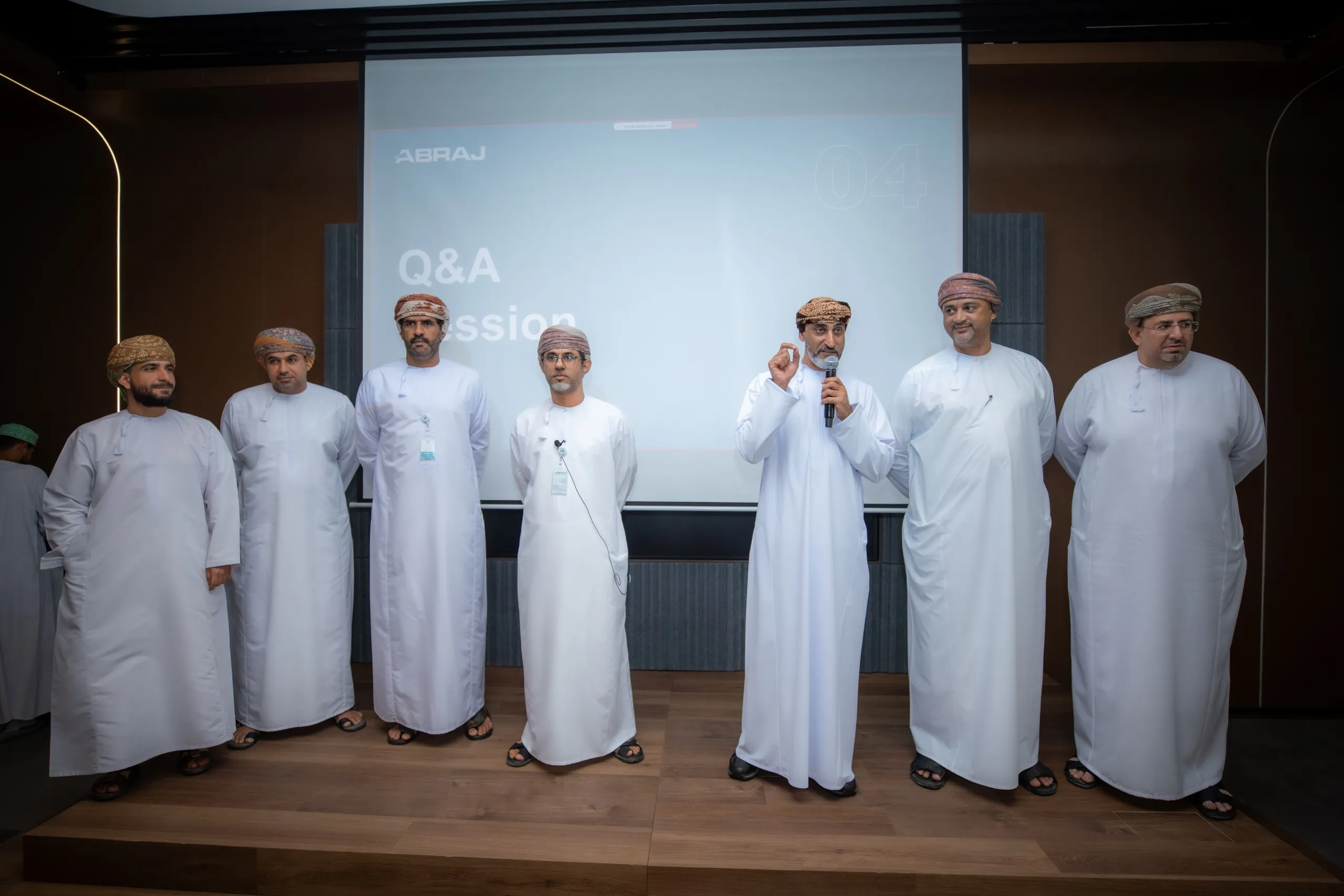 ABRAJ leadership at the Oman Sustainability Forum