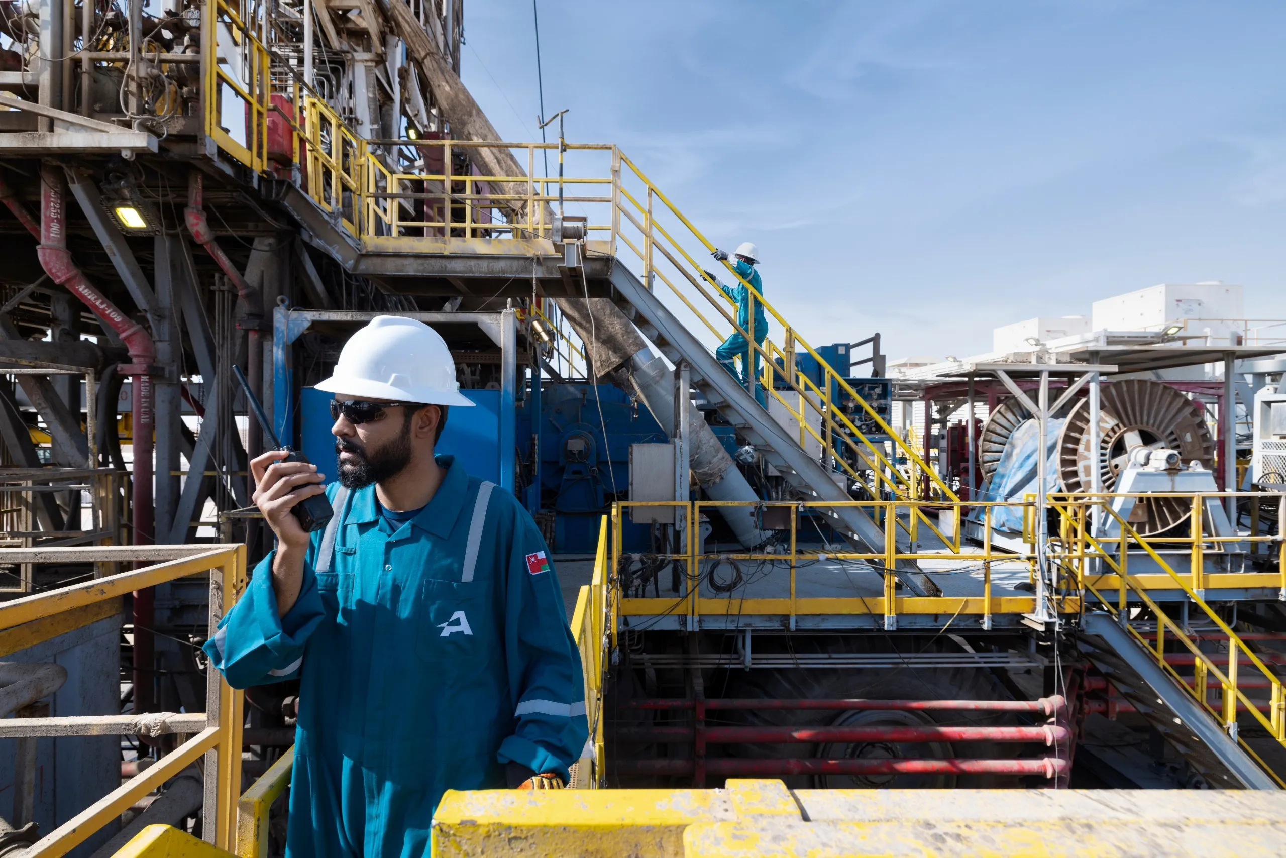 ABRAJ engineer at work