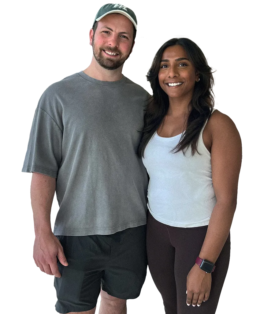 Tim Purkiss and Sangeetha Jeyabalasingam, owners of Movement Space in Orillia