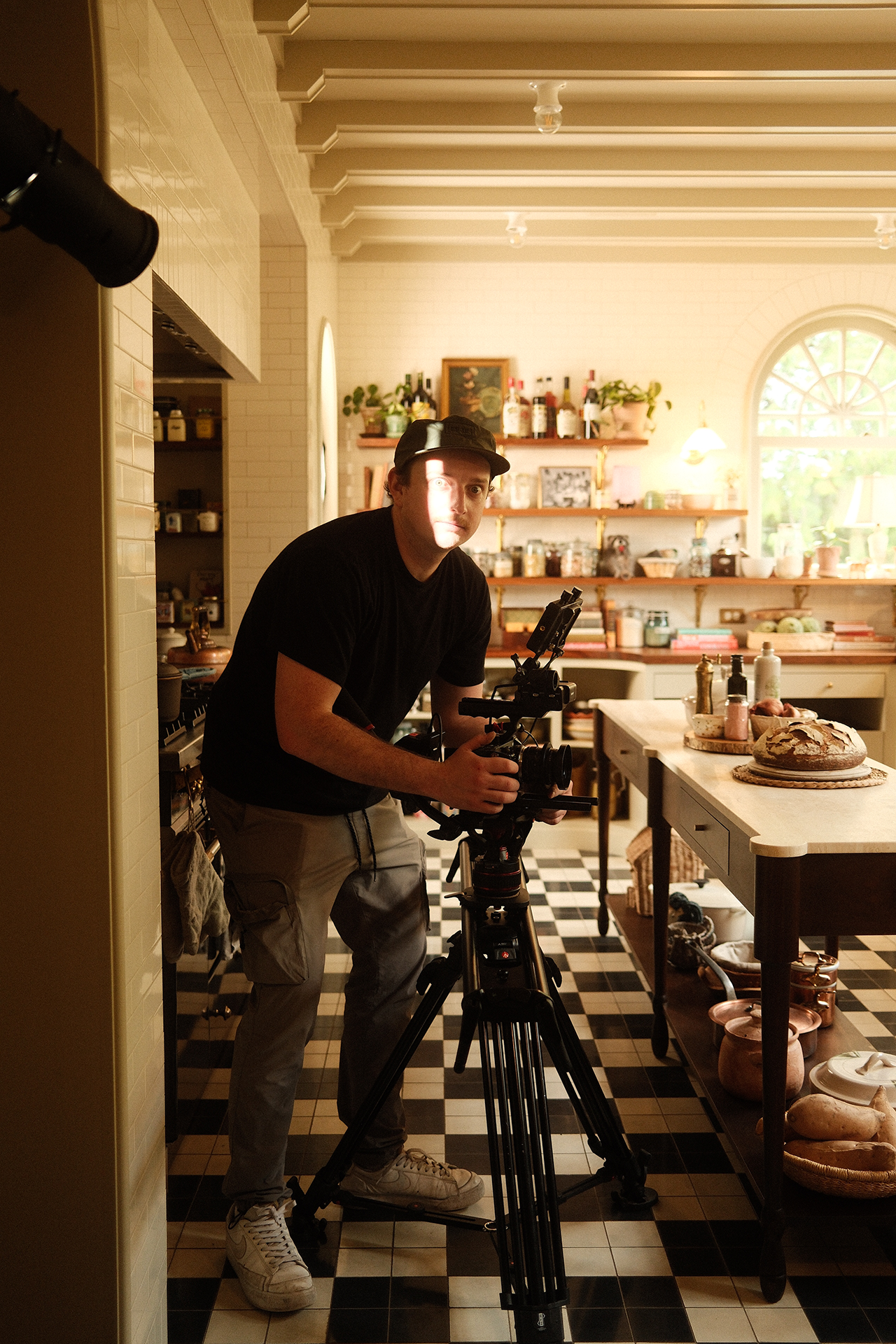 [team] image of team member (for a film production company)