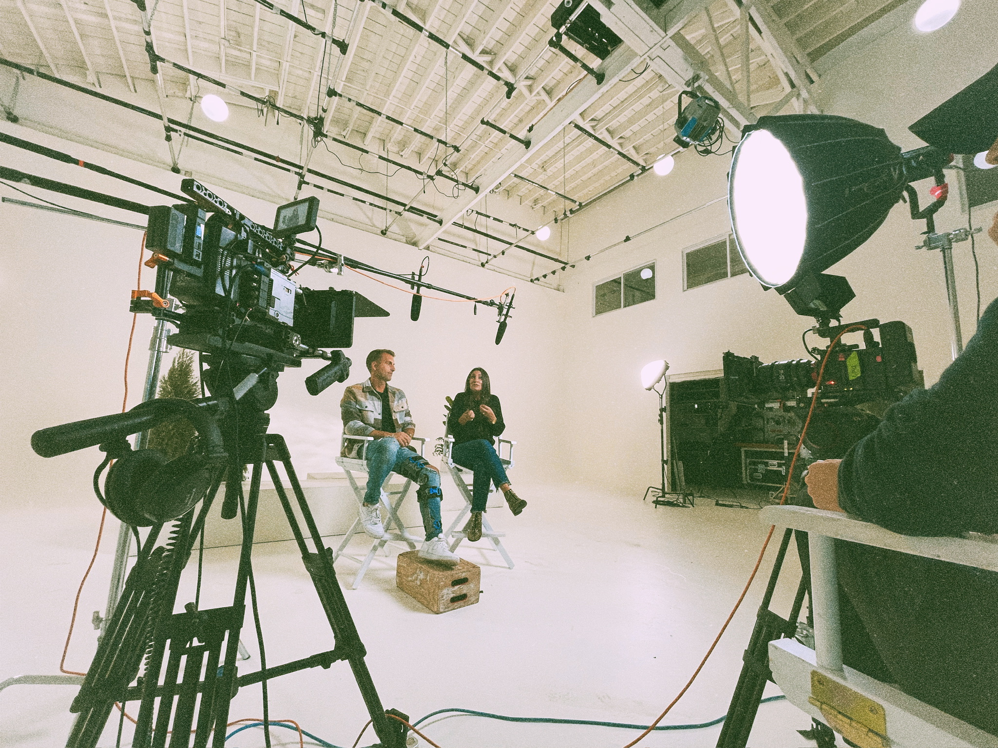 [background image] image of a film set